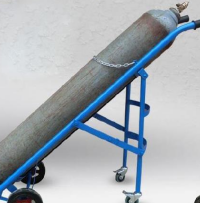 加粗镀锌草莓视频网页版污在医用40L氧气瓶支架中的应用